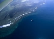 Luftaufnahme "Shark Fin Reef" in der Beqa  Lagoon auf Fiji (00018629)