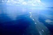 Aerial view Shark Reef Beqa Lagoon (00020925)