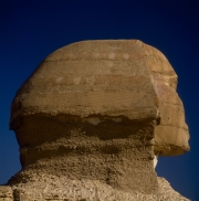Sphinx von Gizeh - Sphinxkopf im Profil (00090707-1)