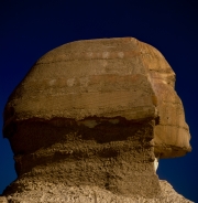 Sphinx von Gizeh - Sphinxkopf im Profil (00090710-1)