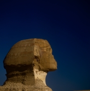 Sphinx von Gizeh - Sphinxkopf im Profil (00090714-1)