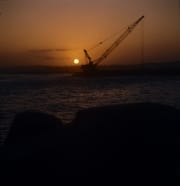 Sonnenuntergang  am North Headland (00092087)