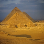 Pyramiden Mykerinos, Chephren und Cheops (00090502)