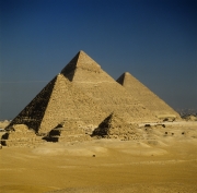 Pyramiden Mykerinos, Chephren und Cheops (00090505)