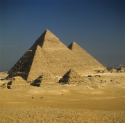Pyramiden Mykerinos, Chephren und Cheops (00090513)