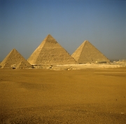 Pyramiden Mykerinos, Chephren und Cheops (00090514)