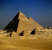 Pyramiden Mykerinos, Chephren und Cheops (00090565)