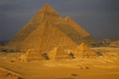 Pyramiden Mykerinos, Chephren und Cheops (00090500)