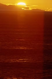 Dramatischer Sonnenuntergang an der Walker Bay (00013948)